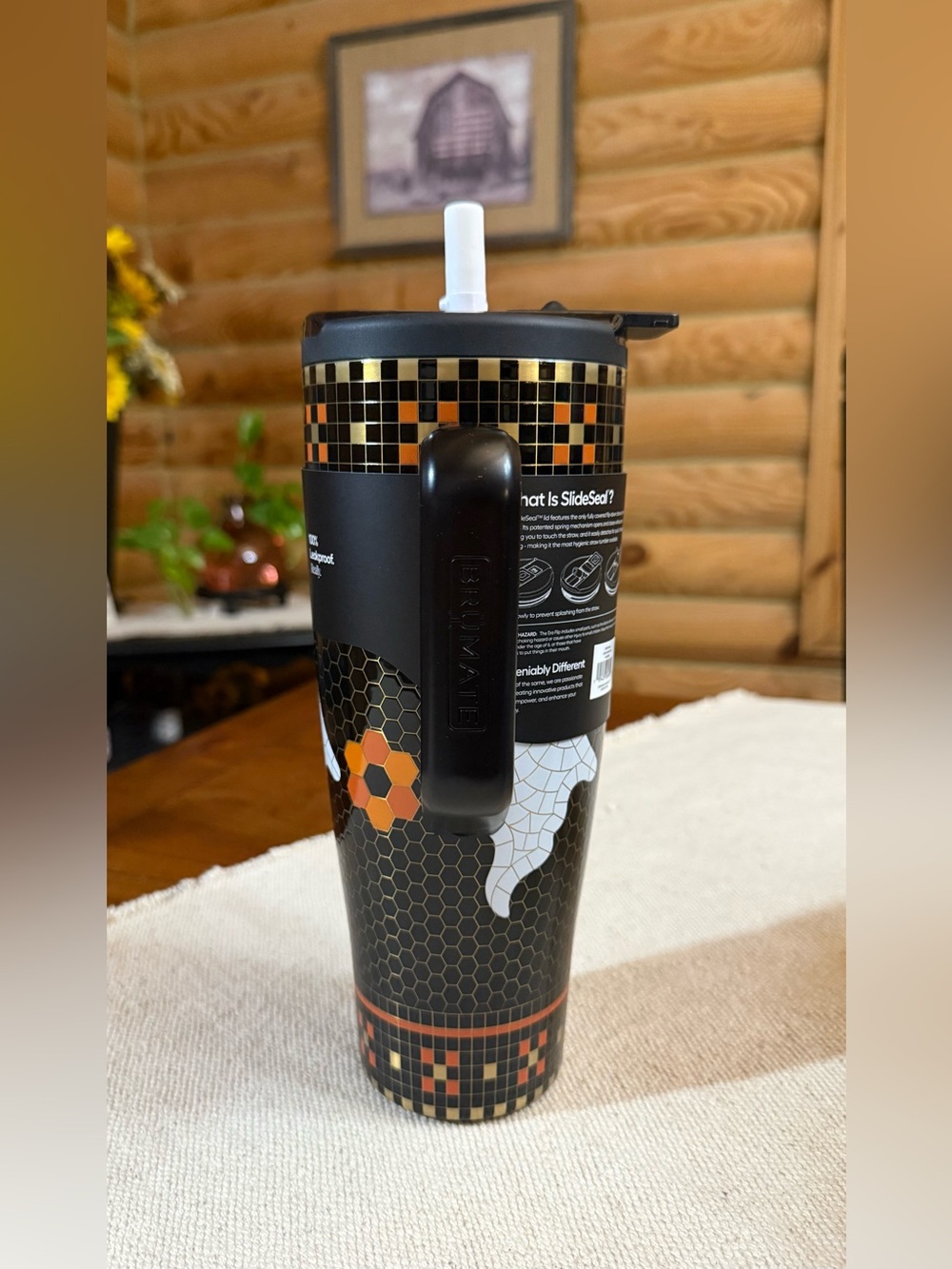 ALL HALLOWS Brumate + Anthropologie 40oz Era Flip Halloween Ghost Tumbler - Picture 4 of 9